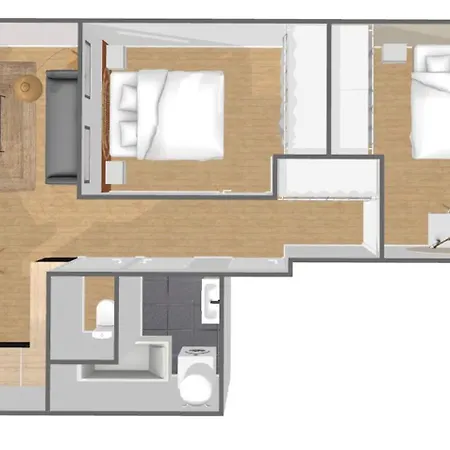 Superbe Appart. 2 Chambres En Plein Centre ! Lila Exterior foto